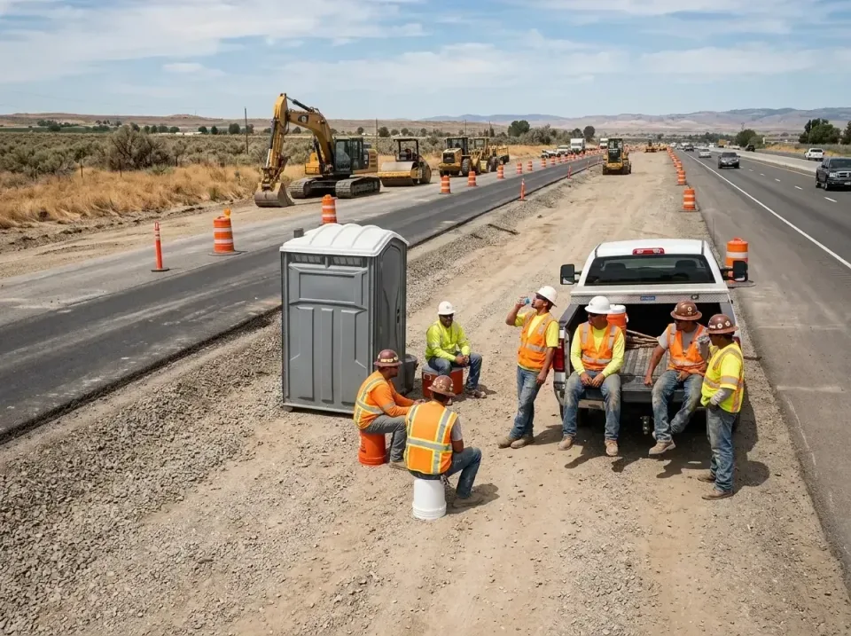 highway-road-construction-crew-007 — frequently asked questions, Porta Potty and Restroom Rentals in Chetek, WI